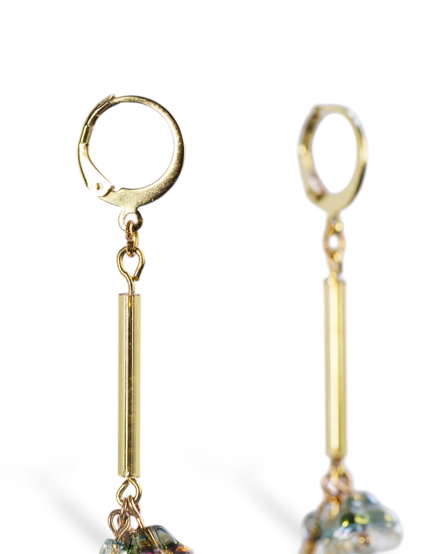 Winter Bouquet Drop Earrings