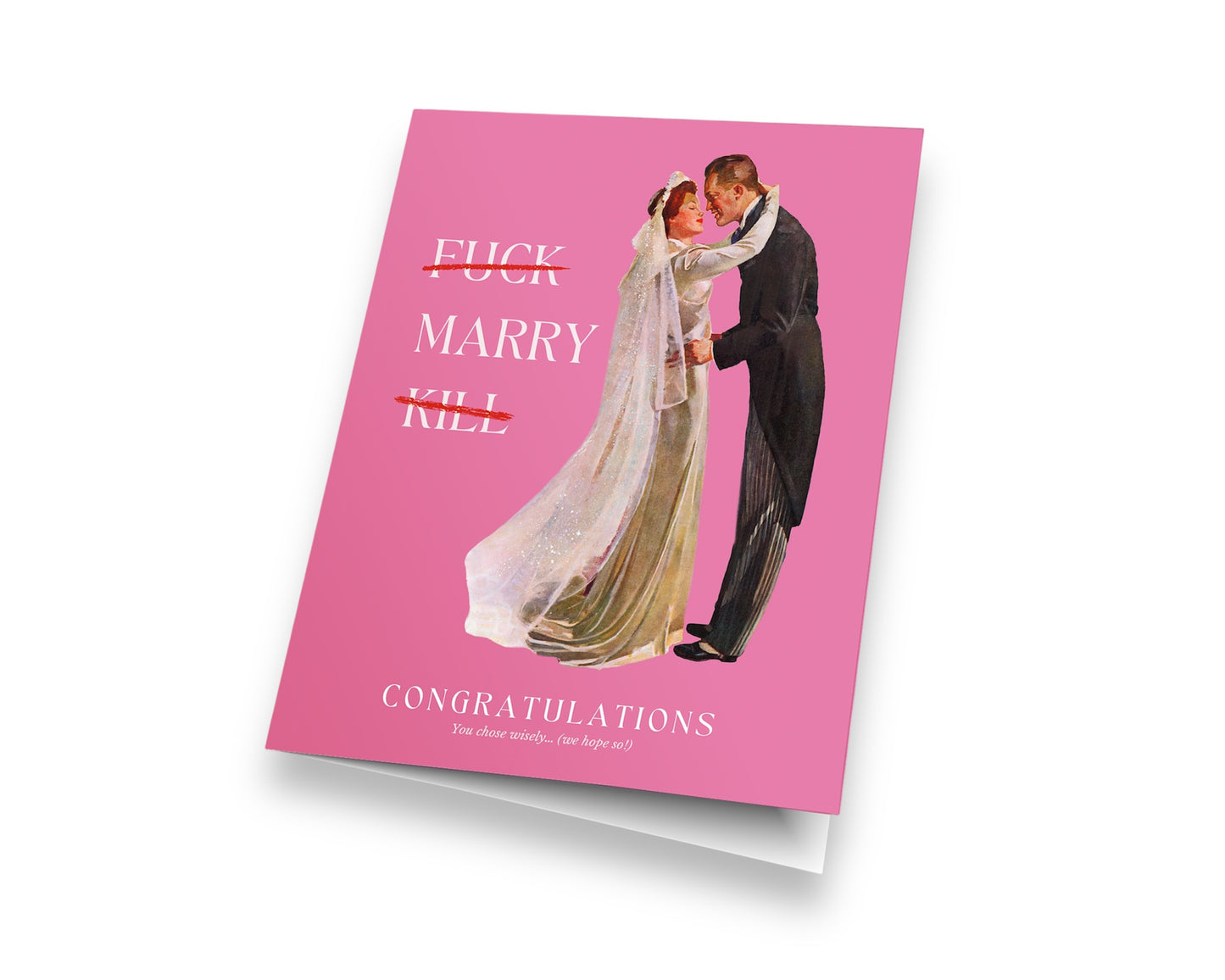 FMK - Wedding Greeting Card