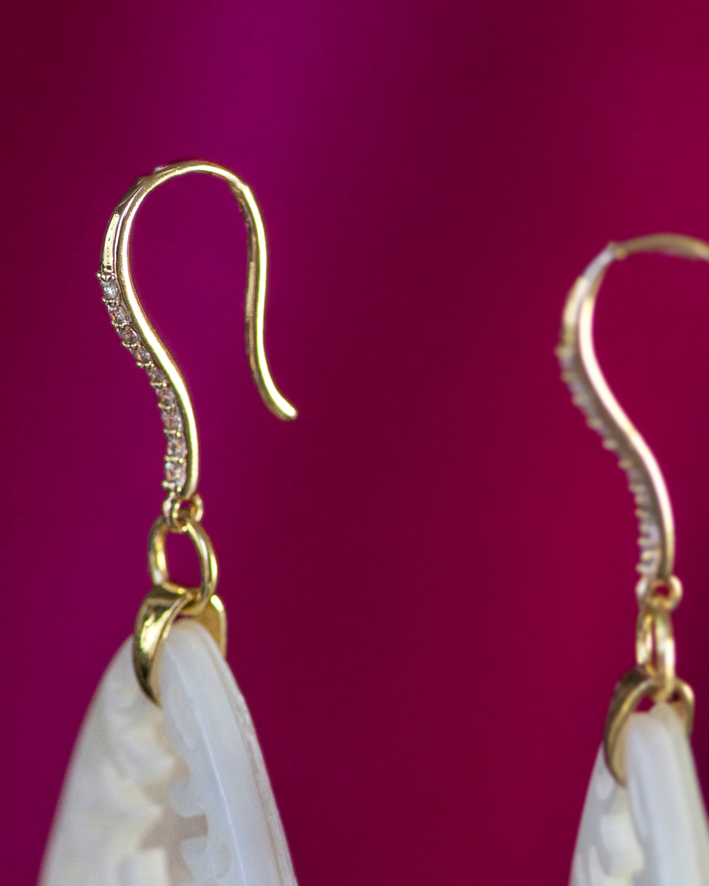 Eloise Shell Drop Earrings