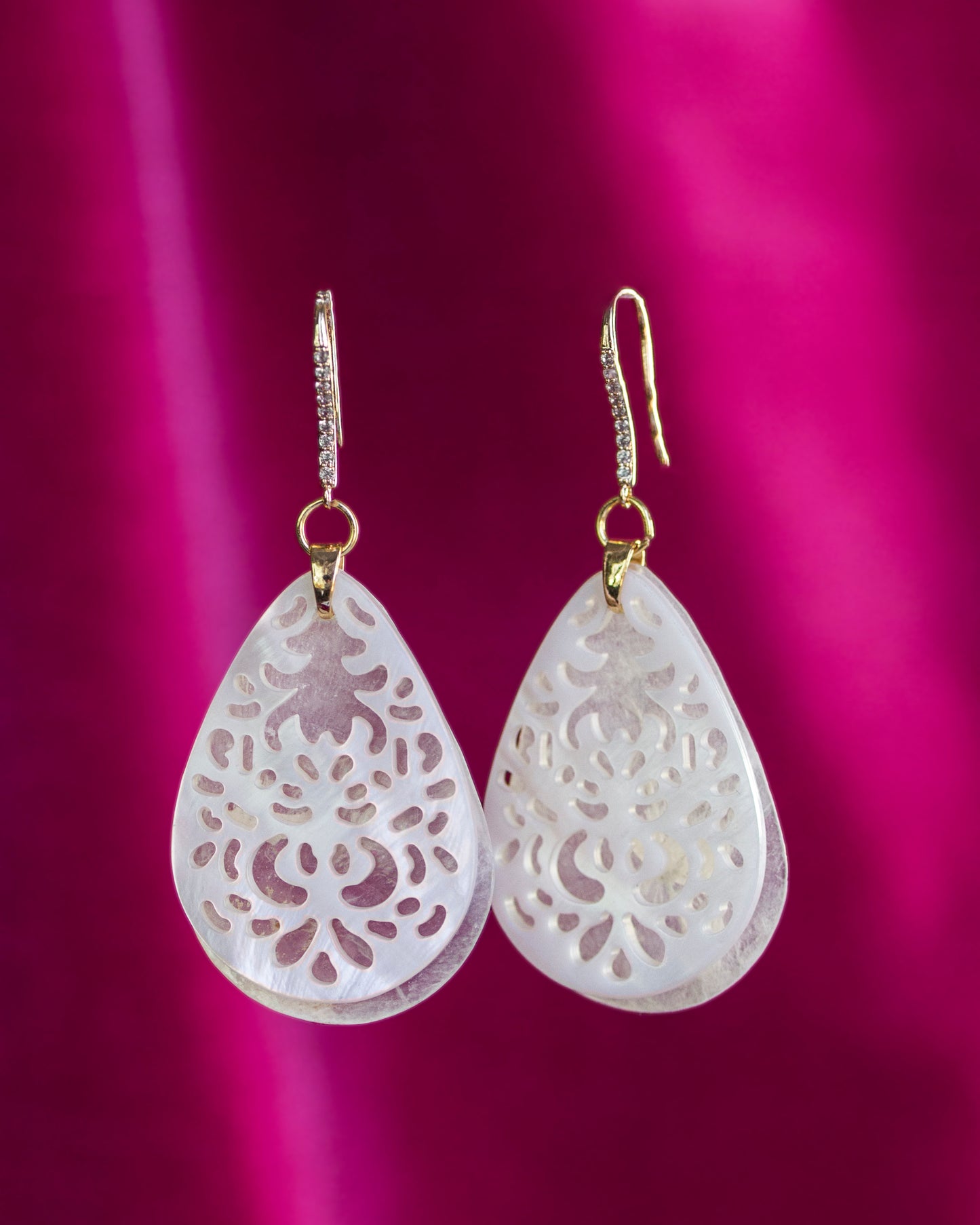 Eloise Shell Drop Earrings