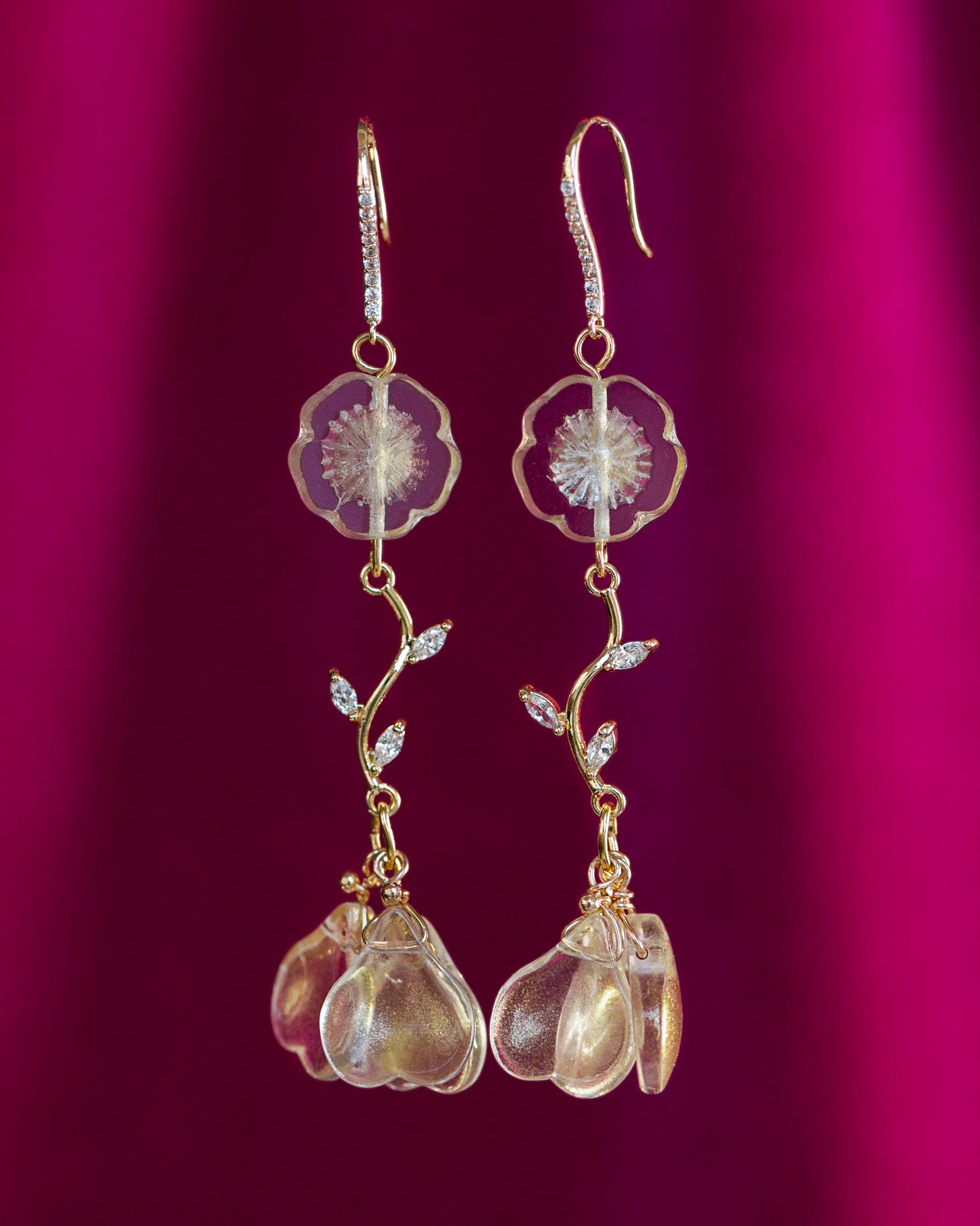 Champagne Enchantment Earrings