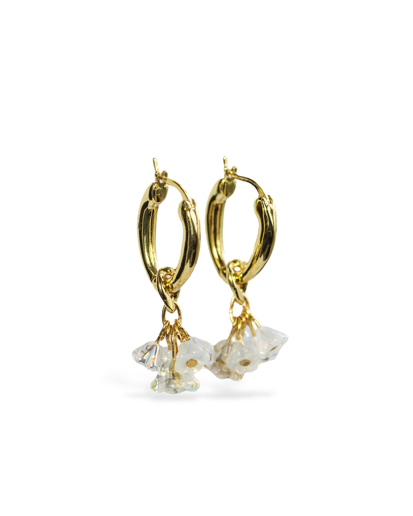 Bridal Signature Flower Drop Earrings