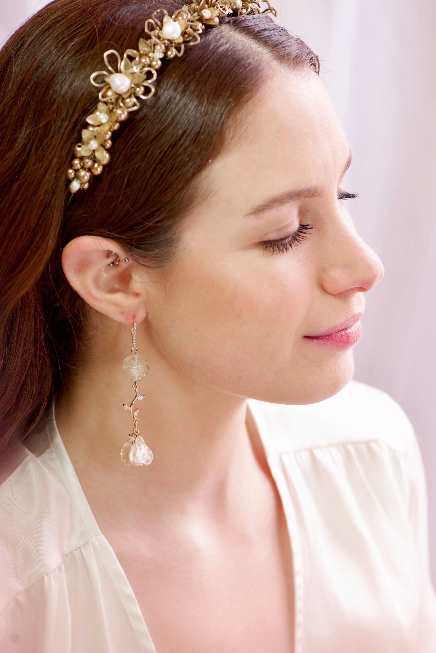 Champagne Enchantment Earrings