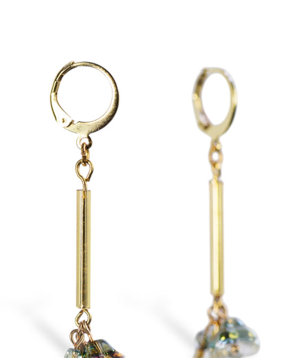 Winter Bouquet Drop Earrings