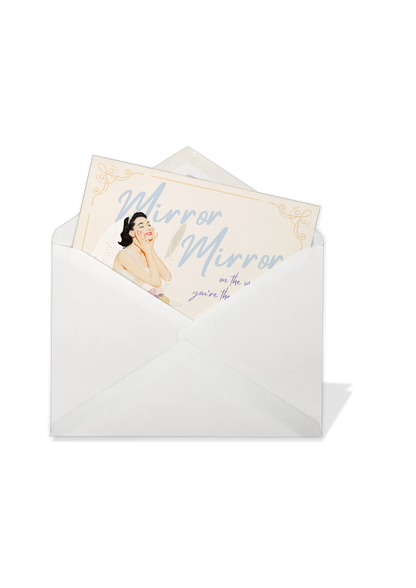 Prettiest Bride of All - Bridal Greeting Card