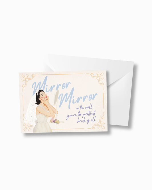 Prettiest Bride of All - Bridal Greeting Card