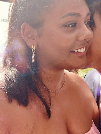 Vaishna Pearl Drop Earrings