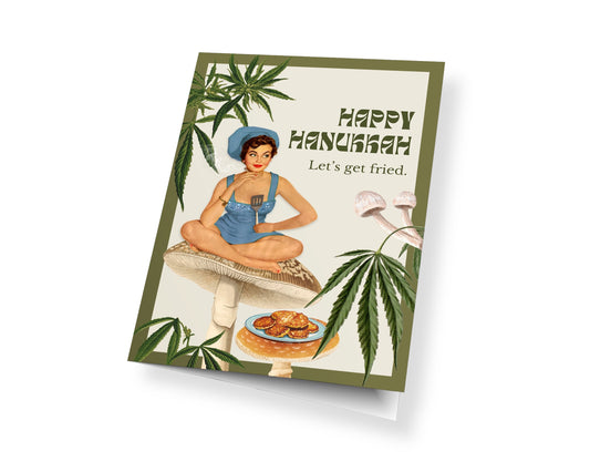 Get Fried - Hanukkah Card