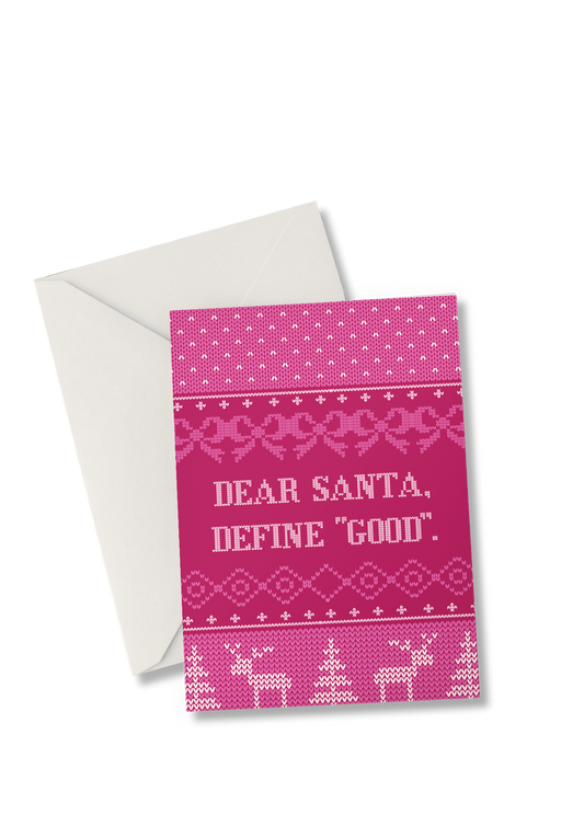 Dear Santa - Christmas Card